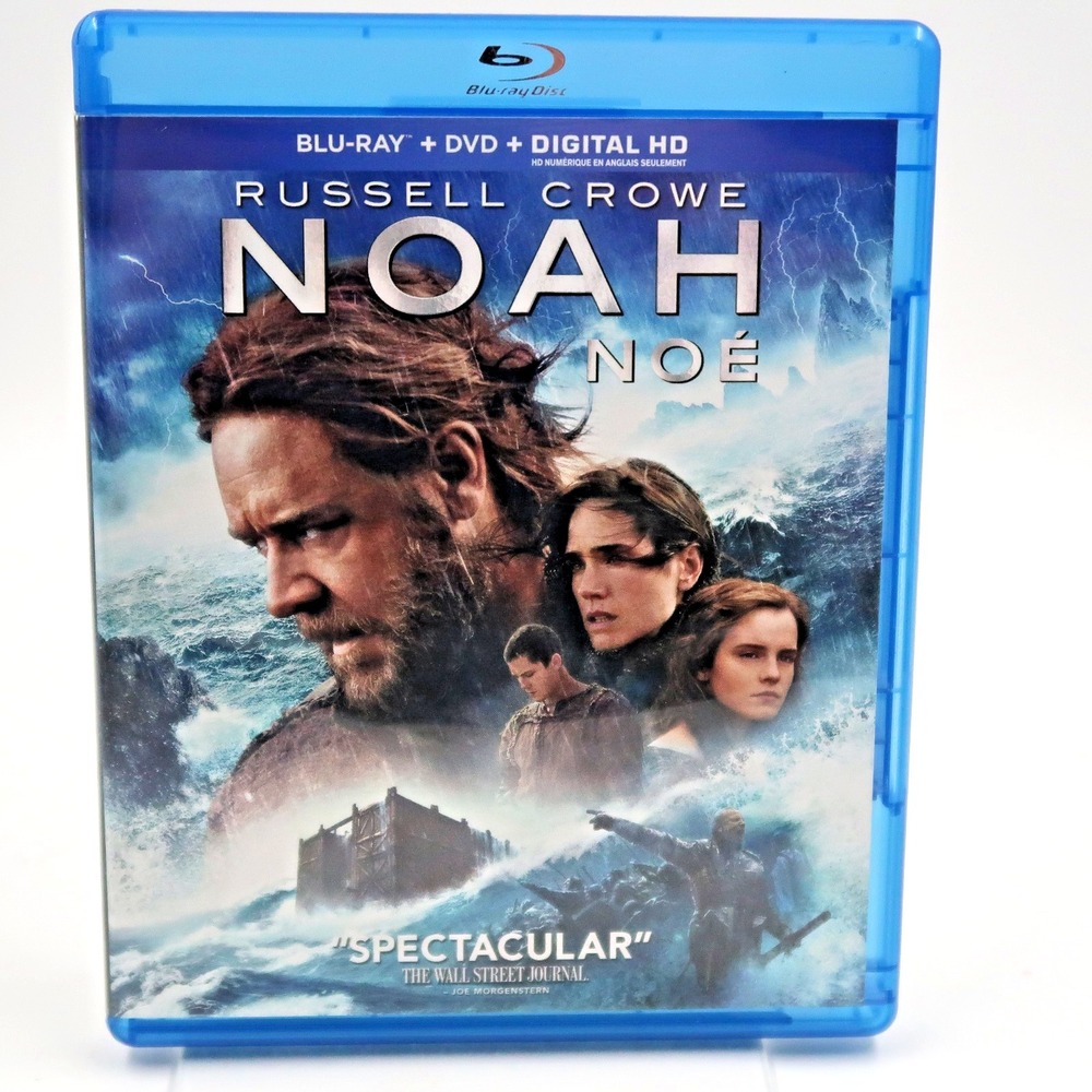 Noah Blu-ray DVD 2014 Movie Russell Crowe Jennifer Connelly Paramount